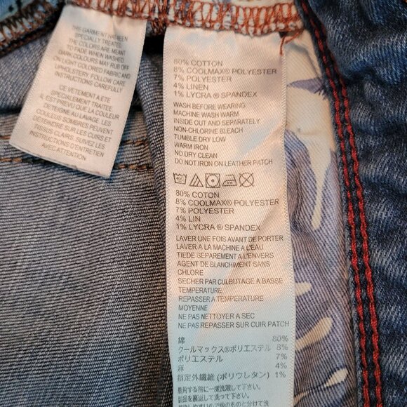 Tommy Bahama Jeans Mens 40x30 Caico Authentic Stretch Comfort Denim Medium Light - Picture 6 of 11